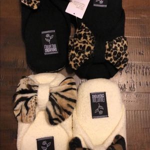 Plush terry-Velour slippers